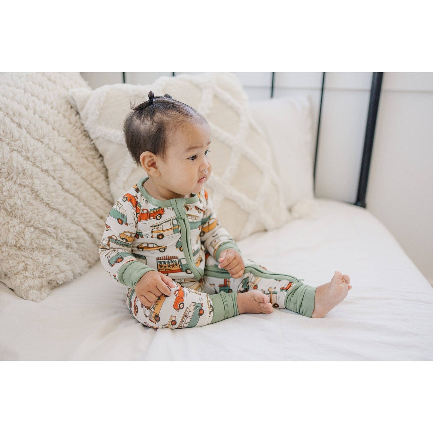 Cruisin' then Snoozin' Bamboo Zippy Romper