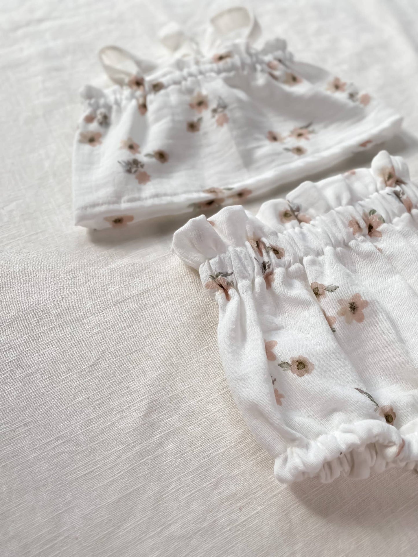 Floral Ivory Bloomers