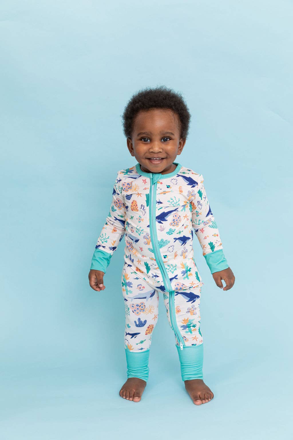 Baby Bamboo Pajamas Seas the Day