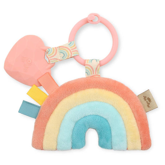 Itzy Pal™Rainbow Plush + Teether