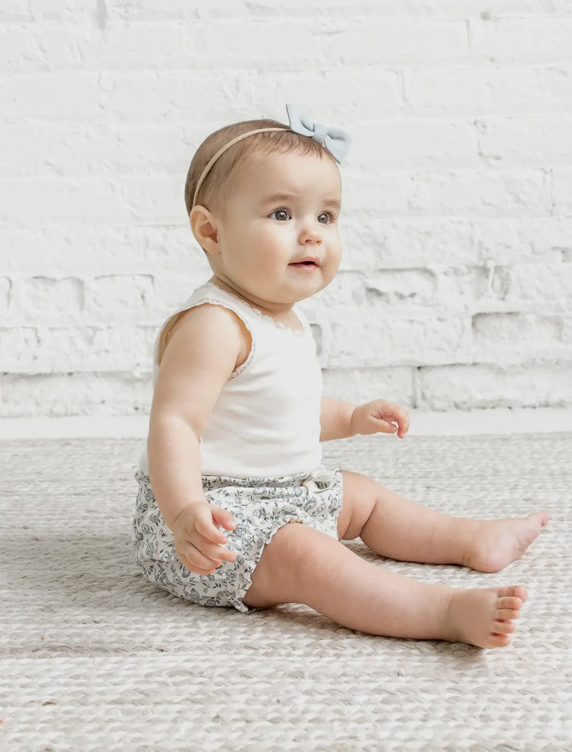 Organic Baby June Ruffle Bloomer