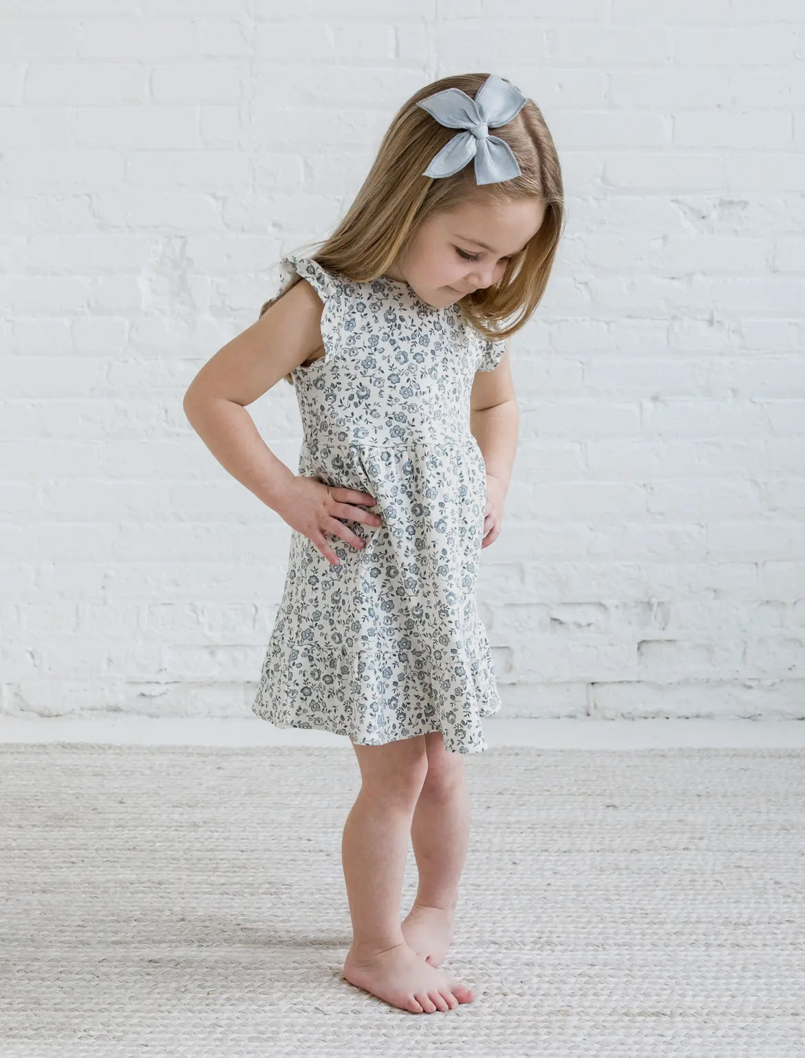 Organic Tilly Lena Floral Tiered Dress