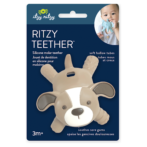 Ritzy Teether™ Baby Molar Puppy Teether