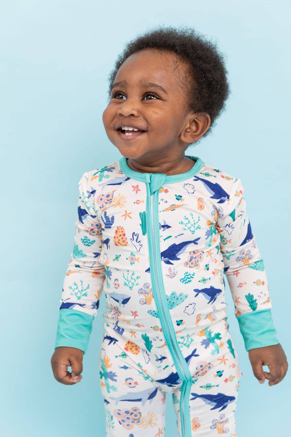 Baby Bamboo Pajamas Seas the Day