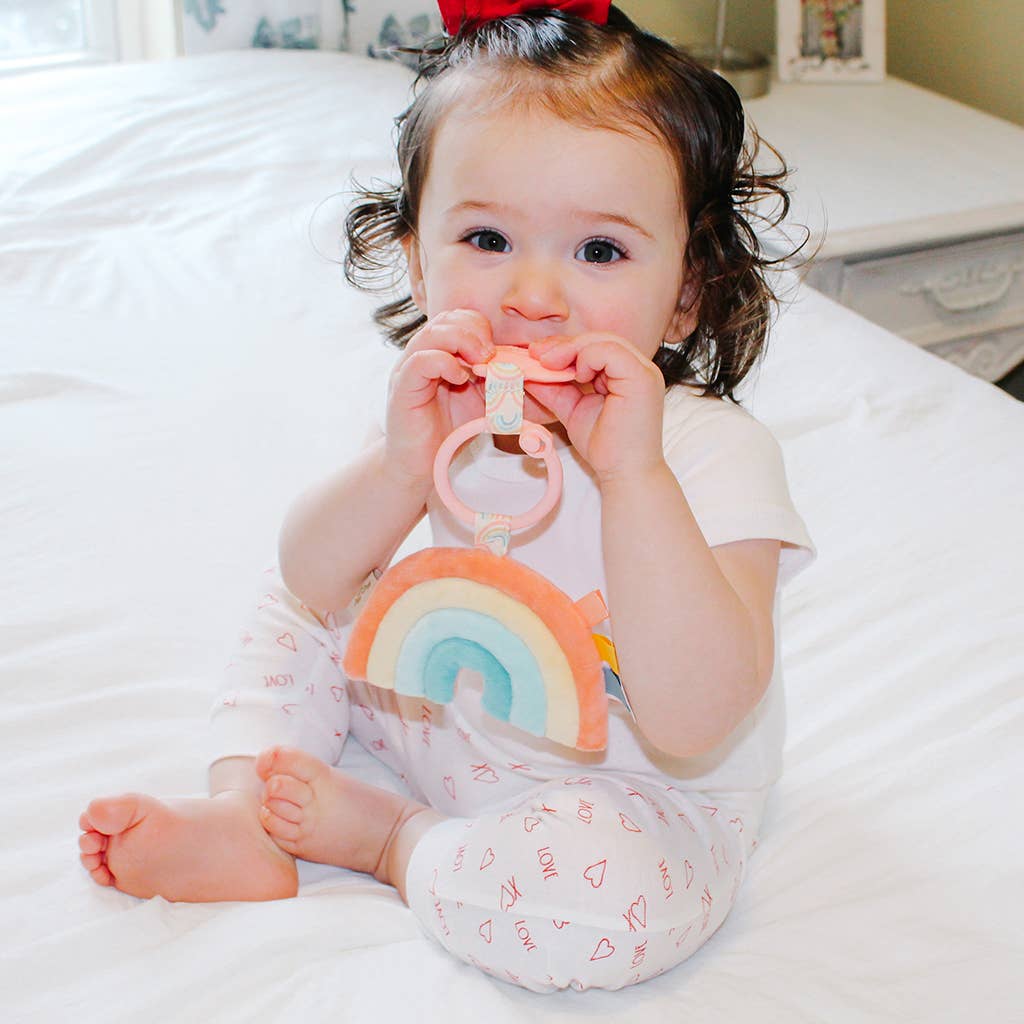 Itzy Pal™Rainbow Plush + Teether