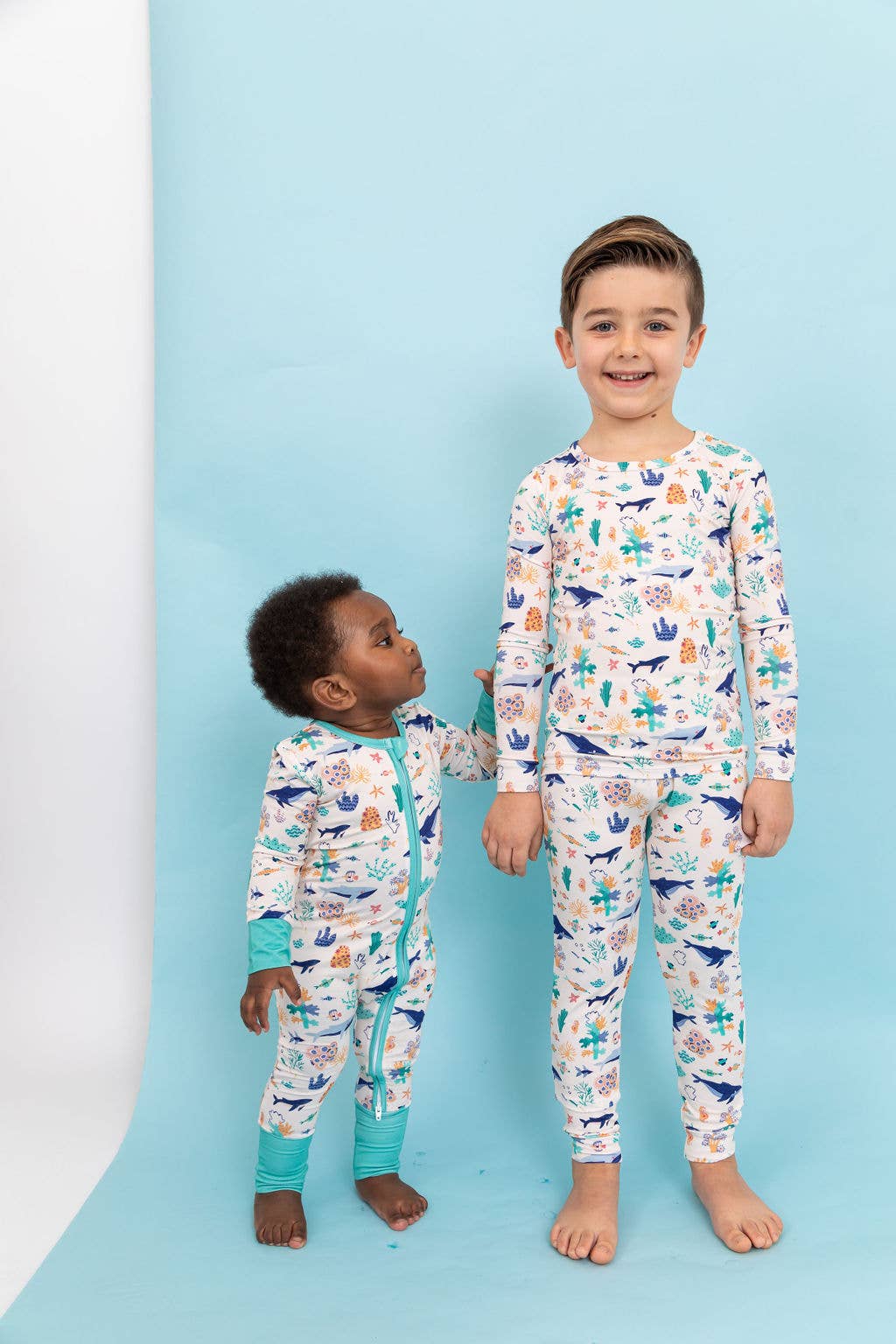 Kids Bamboo Pajamas - Seas The Day