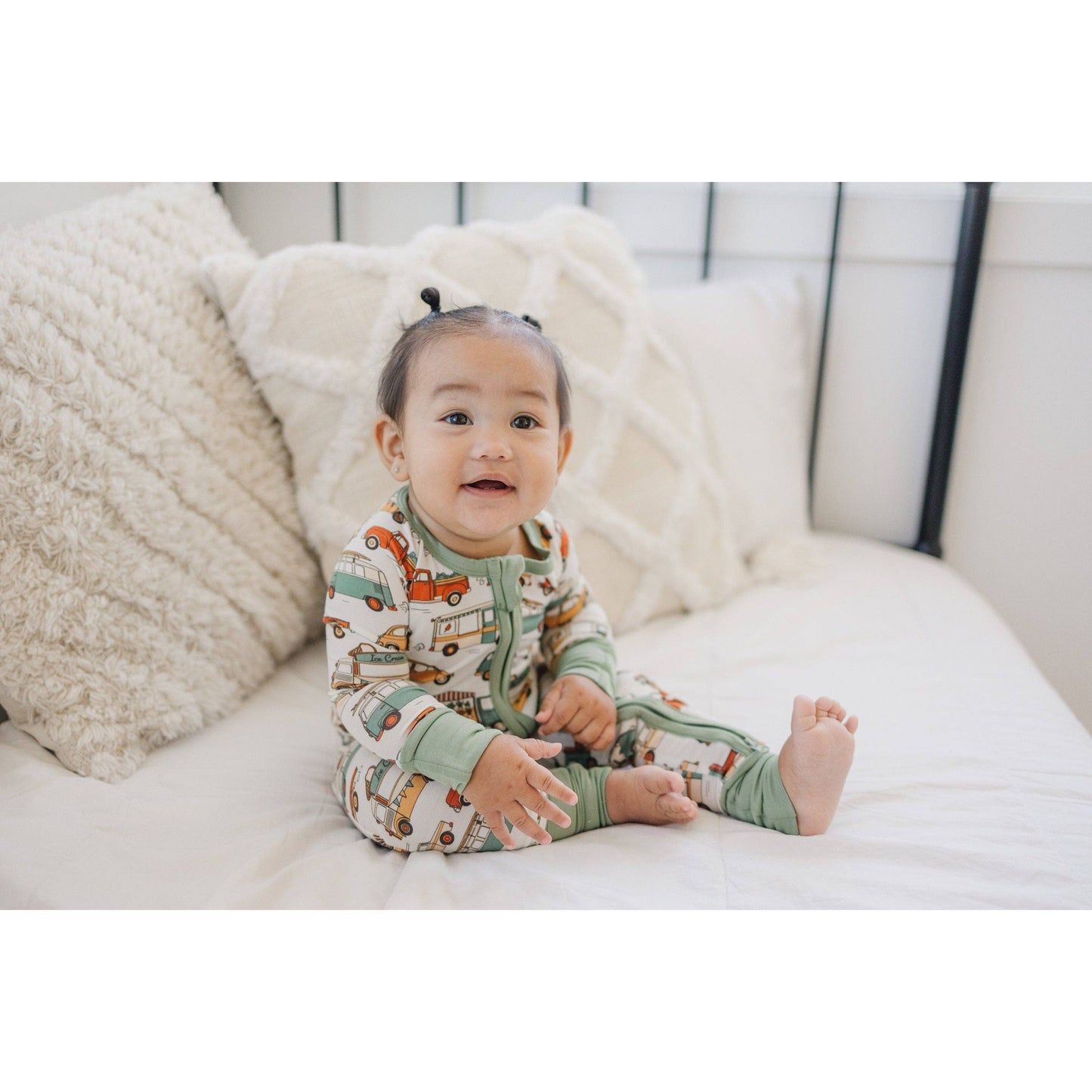 Cruisin' then Snoozin' Bamboo Zippy Romper