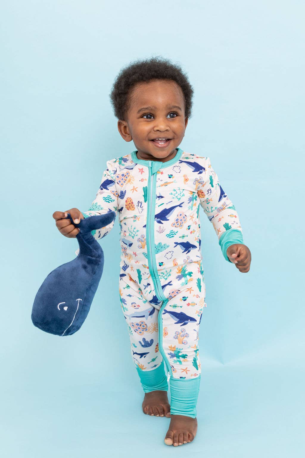 Baby Bamboo Pajamas Seas the Day