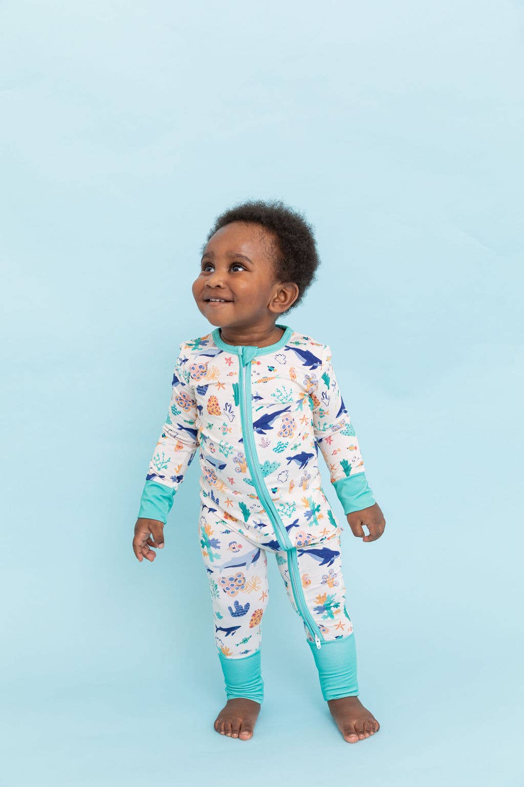 Baby Bamboo Pajamas Seas the Day