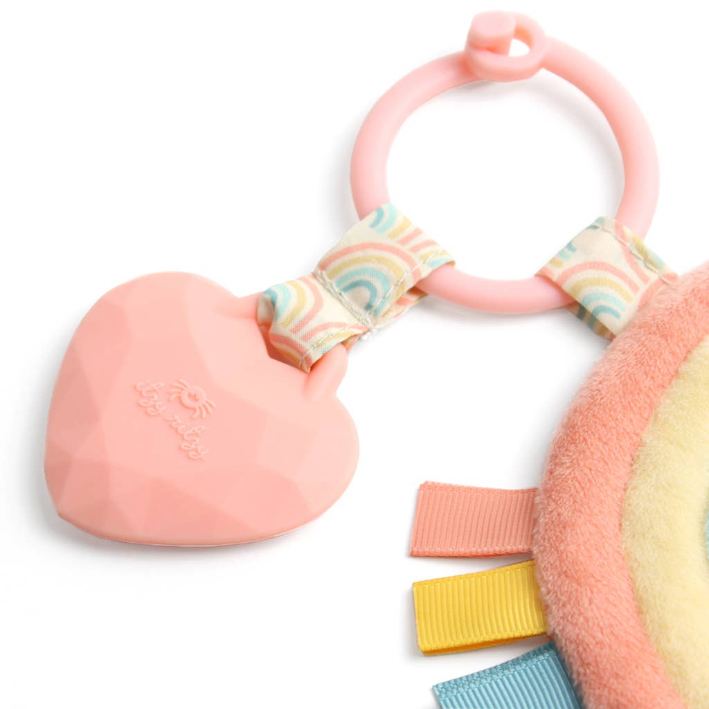 Itzy Pal™Rainbow Plush + Teether