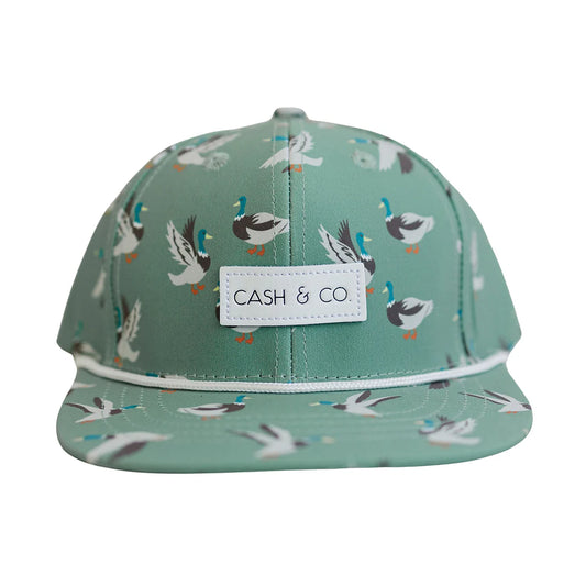 Green Duck Baby/Toddler Hat