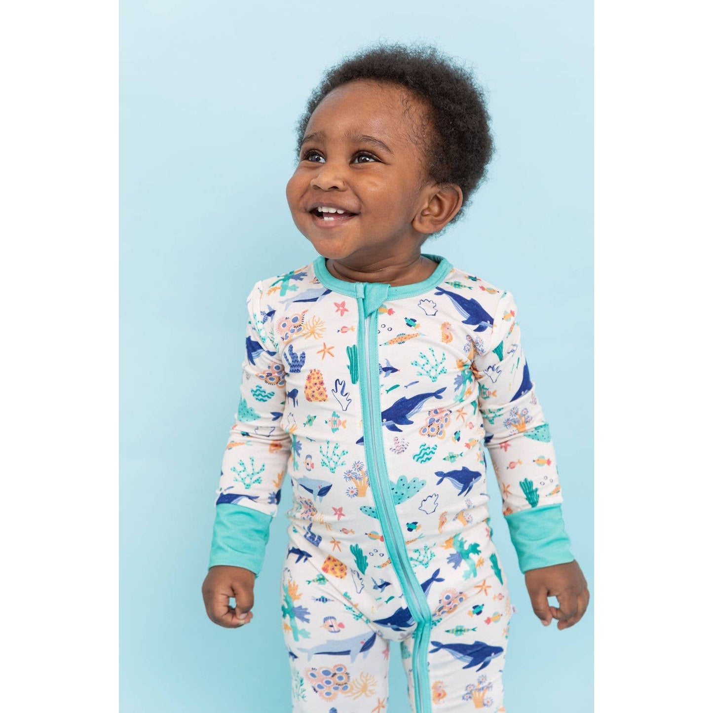 Baby Bamboo Pajamas Seas the Day